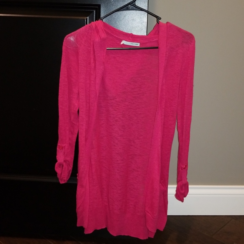 EUC. Maurice's lightweight cardigan